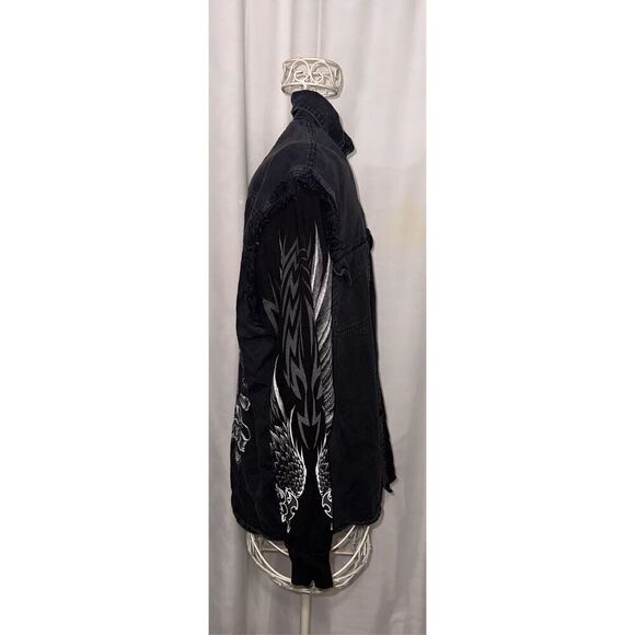 GREAT CONDITION LIGHTING CLOTHING Vintage style “The Eagle Has Landed Motorcycle - Picture 3 of 6